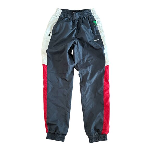 LRG Lifted Research Group Mens Track Pants NWT Size Medium Blue And Red NEW - Picture 1 of 14